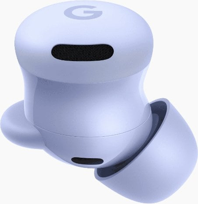 Безжични слушалки Google Pixel Buds 2a, in-ear, поништување шум, виолетови