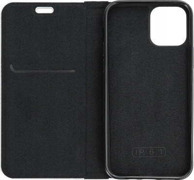 Mbajtëse libri Vennus Book Carbon për Samsung Galaxy A55 5G, me magnet, karbon, e zezë