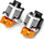 Hotend çifti Snapmaker J1 J1s, diametër gryke 0.6mm, portokalli
