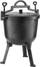 Kazan gjuetie gize Cast Iron, 10L, pa smalt, gri