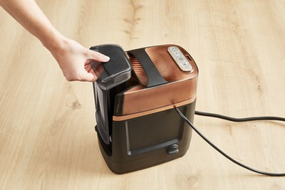 Sistem avullimi rrobash Tefal Ixeo Power QT2020, 2170W, depozitë uji 1.1L, gri