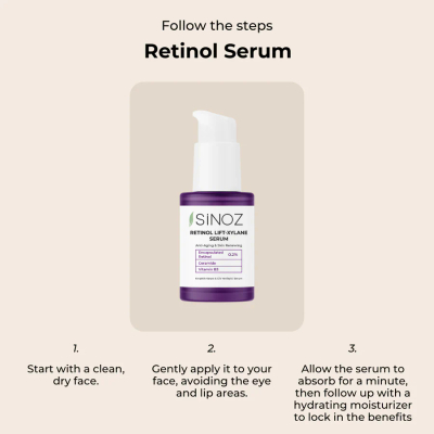 Serum Sinoz Retinol Lift-Xylane, 30ml