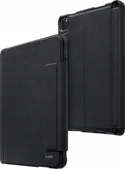 Mbështjellës me tastierë Laut për iPad 10th Gen 2022, touchpad, i zi