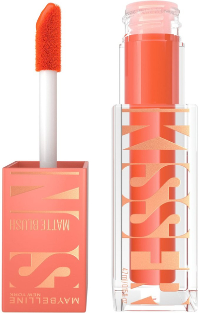 Blush i lëngshëm Debenhams Sunkisser Hazy Matte, 4.7ml, nuanca Peachy Quench