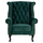 Kolltuk Polina velvet chesterfield (HM0053.03), gjelbër