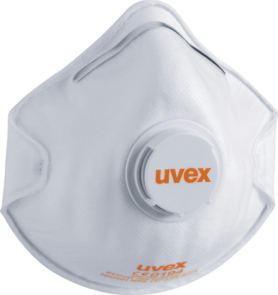 Maskë mbrojtëse Uvex Silv-Air Class 2210, FFP2, me valvul, set me 3 copë