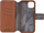 Këllëf-portofol Decoded Leather Detachable për iPhone 15 Plus, lëkurë, kafe