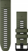 Rrip ore Garmin QuickFit 26, silikon, 26mm, jeshile grafit