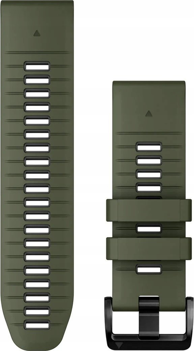 Rrip ore Garmin QuickFit 26, silikon, 26mm, jeshile grafit