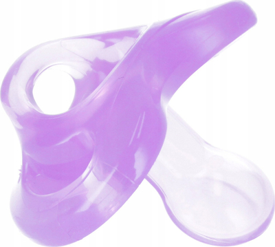Qetësuese NUK Sensitive Silicone, 0–6 muaj, ortodontike, vjollcë