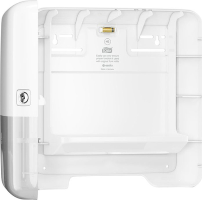 Dispenser peshqirësh Staples TORK XPRESS BOX Mini TO0100, mural, i bardhë