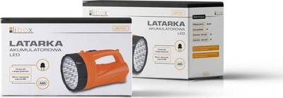 Dritë dore LED IBOX LD0191, 19 LED, rikarikueshme, portokalli