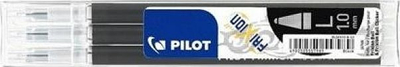 Mbushje për stilolaps Pilot Frixion 1.0, e zezë, 3 copë