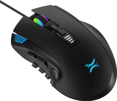 Maus lojrash NOXO Nightmare, 5000 DPI, RGB, me kabllo, i zi