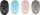 Maus Natec Harrier, wireless, Bluetooth, i bardhë dhe i hirt