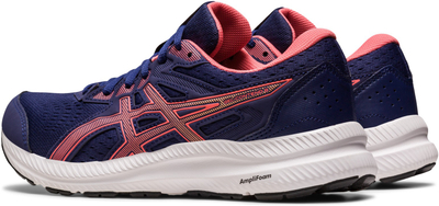 Atlete vrapimi Asics Gel-Contend 8 1012B320, rrjetë, taban gome, Indigo Blue Papaya