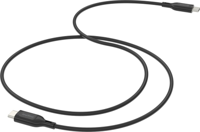 Kabllo USB Zagg USB-C në USB-C, 1 m, e zezë