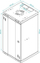 Kabinet muror RACK Stalflex S-RC10-12U-300GB, 10", 12U, i zi