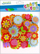Ngjitësa shkumë vetëngjitëse Craft with Fun Flowers, forma lulesh, shumëngjyrëshe