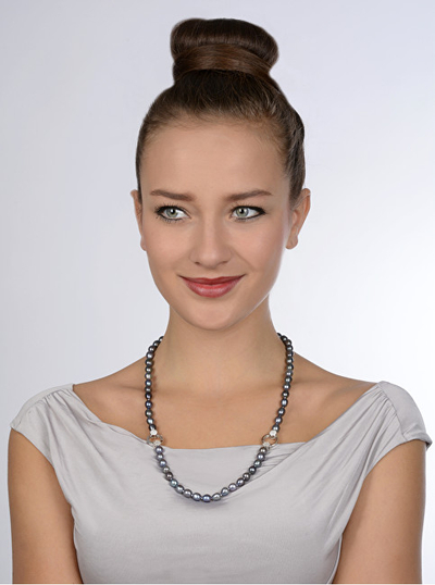Set qafore dhe byzylyk JwL Luxury Pearls JL0136