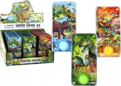 Lojë me ujë me dinozaurë Leantoys Water Game Dinosaurs, portokalli blu jeshile