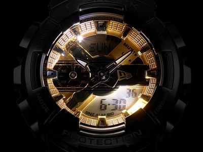 Orë për meshkuj Casio G-Shock, e verdhë/zezë