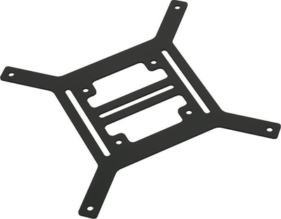 Mbajtëse rezervuari uji Barrow, 140mm, e sheshtë, e zezë