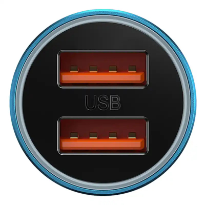 Karikues makine Baseus, 60W, 2 porte USB, blu