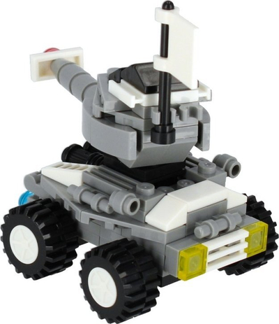 Lodër konstruktore Alleblox Military 3n1, 98 pjesë, 6+