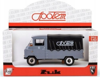 Model makine Daff Żuk Społem, 1:43, die cast, gri