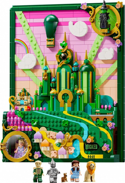 Set Lego Wicked 75685 për ndërtim, lodër kreative, me plot ngjyra