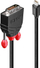 Kabllo Lindy Mini DisplayPort në DVI D 41952, 2m, 1920x1200, i zi