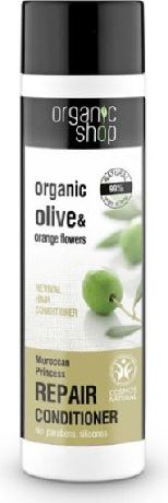 Balsam rigjenerues për flokë Organic Shop Princess of Morocco, 280 ml