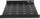 Raft i rregullueshëm Delta 19" 1U (P19R / 450 / B), i zi