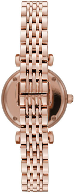 Orë për femra Emporio Armani Gianni T-Bar AR11316, e artë rozë