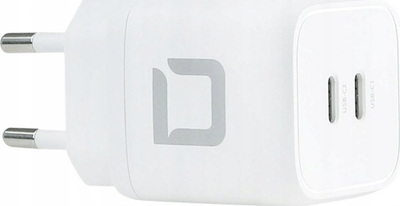 Karikues muri DICOTA D31984 Comfort, USB C 45W, 2 porta, i bardhë