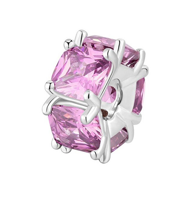 Varëse për qafore Brosway Fancy Vibrant Pink FVP04, e argjendtë/rozë