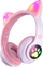Kufje Bluetooth Defender FreeMotion B585 Cat Ears, me mikrofon, LED, rozë
