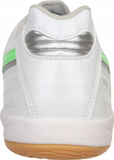 Këpucë futbolli për sallë Mizuno Morelia Sala Elite IN M Q1GA251237, lëkurë, taban gome, të bardha
