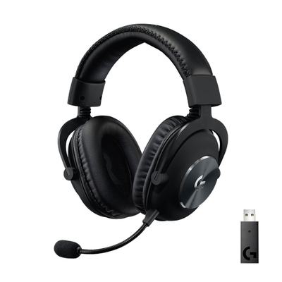 Kufje Logitech G Pro X Lightspeed Wireless, të zeza