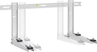 Mbatëse murale InLine Bracket, për njësi të jashtme klimë ose pompë nxehtësie, deri 140 kg, e bardhë