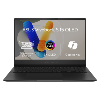 Laptop ASUS Vivobook S 15 OLED, 15,6\", 3K, AMD Ryzen 5 7535HS, 16GB RAM, 512GB SSD, i zi