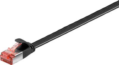 Kabllo rrjeti Goobay Patch, RJ45 me RJ45, CAT 6, 50 cm, gri