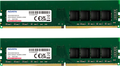 Memorie RAM ADATA Premier AD4U320016G22 DTGN, 32GB DDR4, 3200MHz, e gjelbër