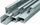 Kanal kabllor Comb KKG_6080-2, 60x80mm, 2m, gri e çelët