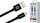 Kabllo USB Swissten Textile, USB A me USB C, 0.2m, e zezë