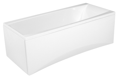 Vaskë banjo Virgo Bathtub 170x75 cm, akrilik, e bardhë