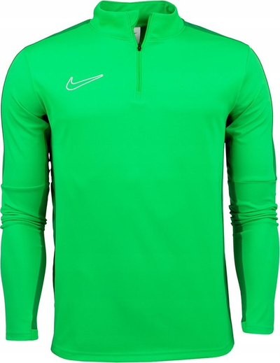 Bluzë sportive Nike Academy 23 Drill Top DR1352-329, poliester, me zinxhir, e gjelbër