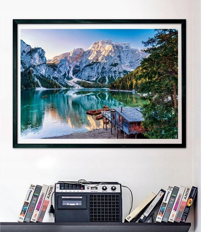 Сложувалка Clementoni Emerald Lake Braies, 1000 парчиња, многубоен