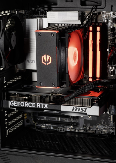 Гејминг компјутер Actina 5901443421559, AMD Ryzen 7 8700F, 34,36GB RAM, RTX 5070, 1TB SSD, црн